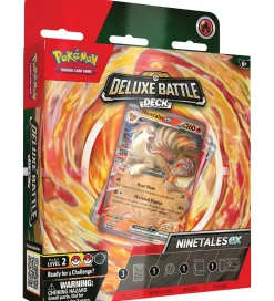 Samlekort*Pokémon Samlekort - Deluxe Battle Deck - Ninetales ex