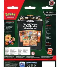 Samlekort*Pokémon Samlekort - Deluxe Battle Deck - Ninetales ex