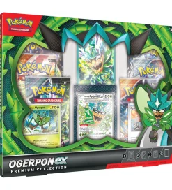 Samlekort*Pokémon Samlekort - Ogerpon ex - Premium Collection