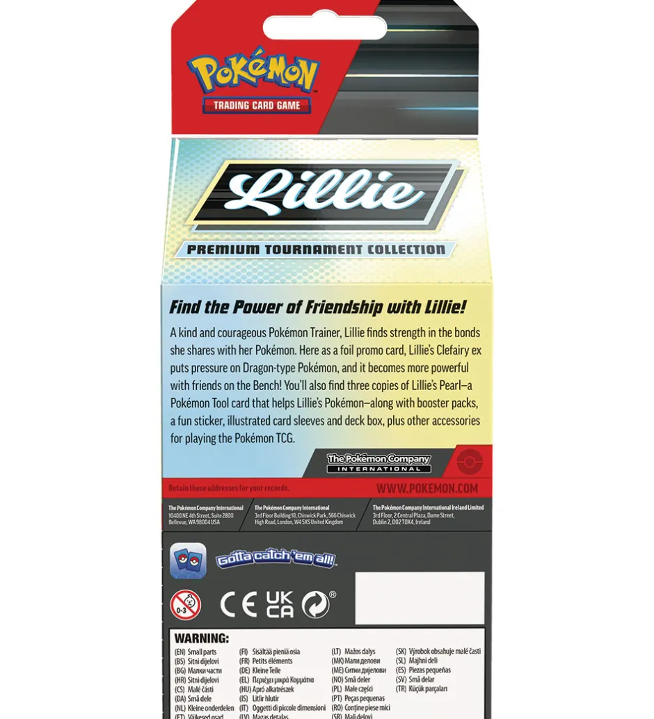 Samlekort*Pokémon Samlekort - Premium Tournament - Lillie
