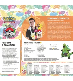 Samlekort*Pokémon Samlekort - World Championships 2024 - Crushing Thorn