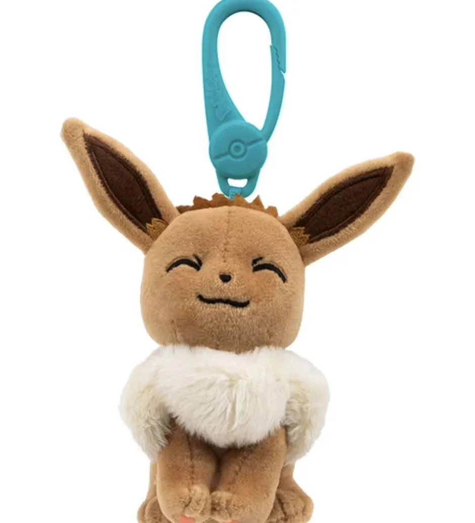 Nøgleringe*Pokémon Taskevedhæng - Clip On - Eevee