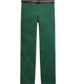Konfirmationstøj*Polo Ralph Lauren Bukser - Bedford - Grøn m. Bælte