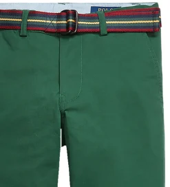 Konfirmationstøj*Polo Ralph Lauren Bukser - Bedford - Grøn m. Bælte