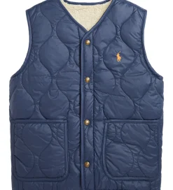 Dunveste Og Dyneveste*Polo Ralph Lauren Dunvest m. Fleece - Vendbar - Navy/Beige