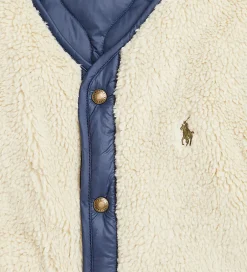 Dunveste Og Dyneveste*Polo Ralph Lauren Dunvest m. Fleece - Vendbar - Navy/Beige