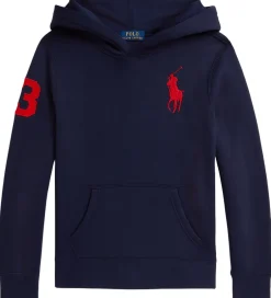 Hættetrøjer*Polo Ralph Lauren Hættetrøje - Refined Navy m. Rød
