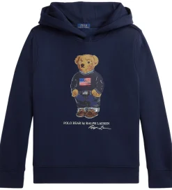 Børn Polo Ralph Lauren Hættetrøje - Core Bear - Cruise Navy