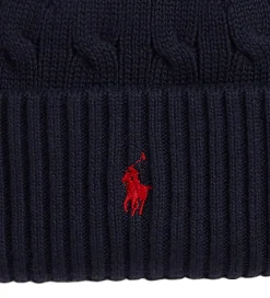 Huer Og Hatte*Polo Ralph Lauren Hue - Strik - Navy
