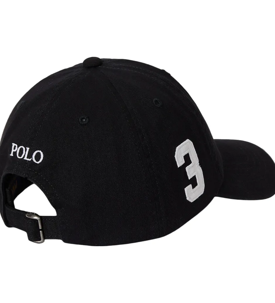 Børn Polo Ralph Lauren Kasket - Sort m. Hvid