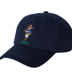 Børn Polo Ralph Lauren Kasket - Bear - Newport Navy
