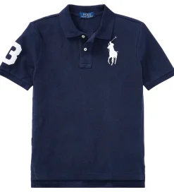 T-Shirts*Polo Ralph Lauren Polo - Refined Navy m. Hvid