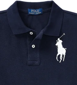 T-Shirts*Polo Ralph Lauren Polo - Refined Navy m. Hvid