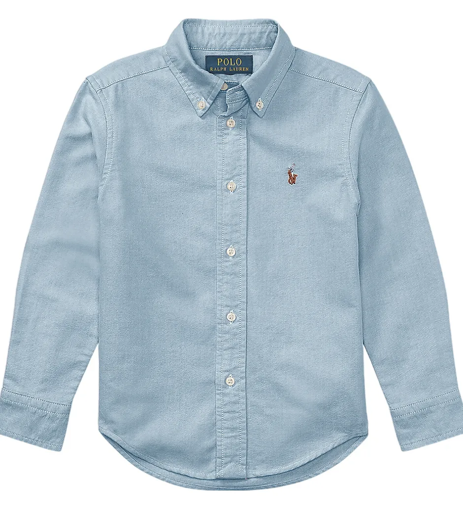 Konfirmationstøj*Polo Ralph Lauren Skjorte - Blå