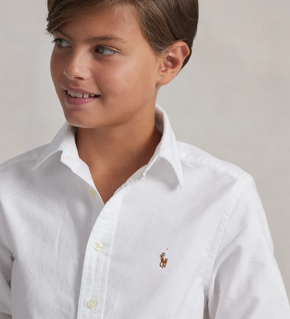 Børn Polo Ralph Lauren Skjorte - Hvid