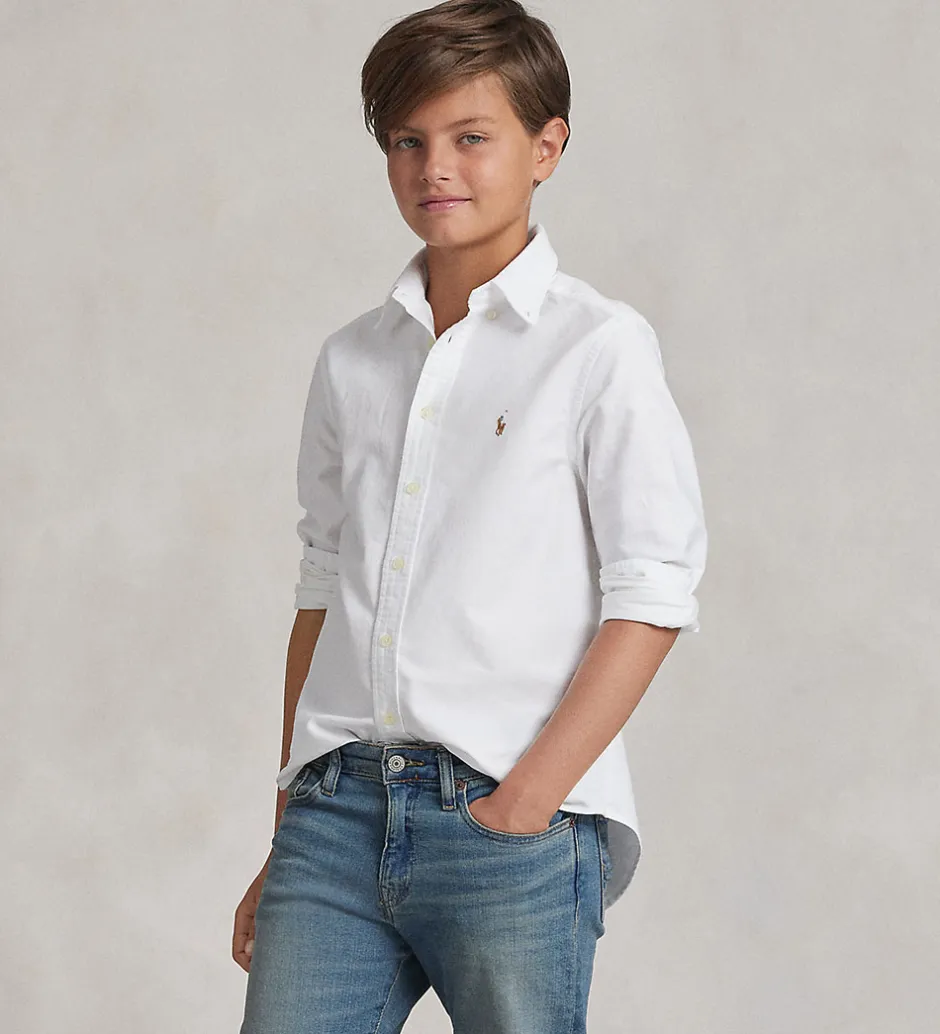 Børn Polo Ralph Lauren Skjorte - Hvid