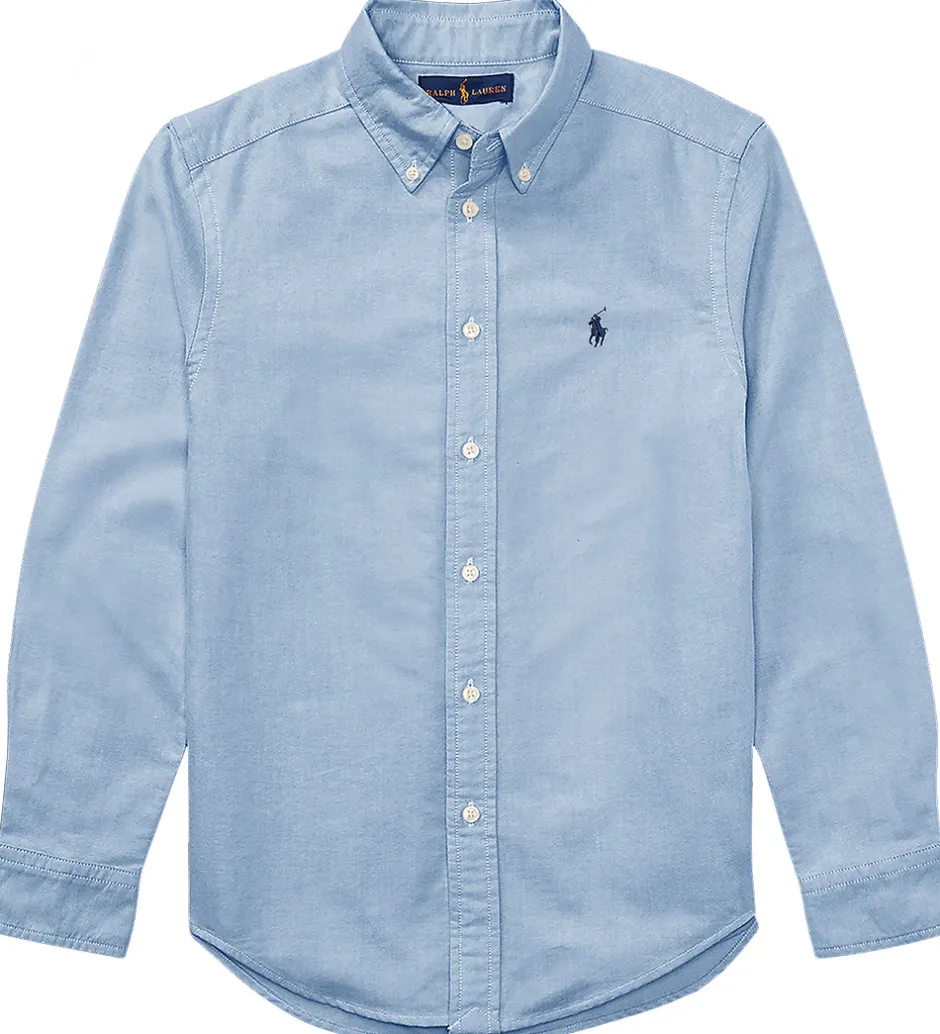 Børn Polo Ralph Lauren Skjorte - Lyseblå