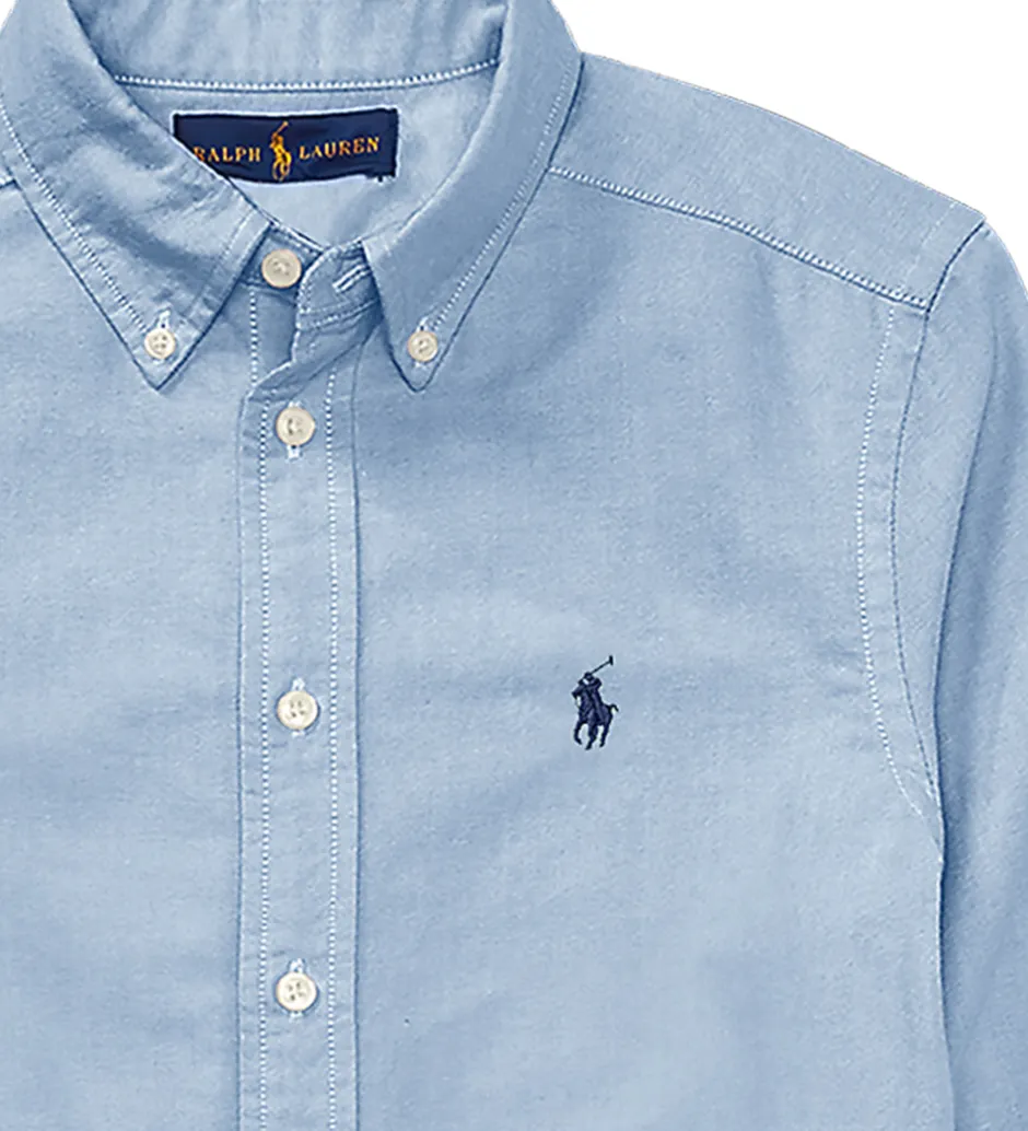 Børn Polo Ralph Lauren Skjorte - Lyseblå