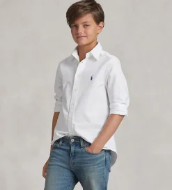 Børn Polo Ralph Lauren Skjorte - Hør - Hvid