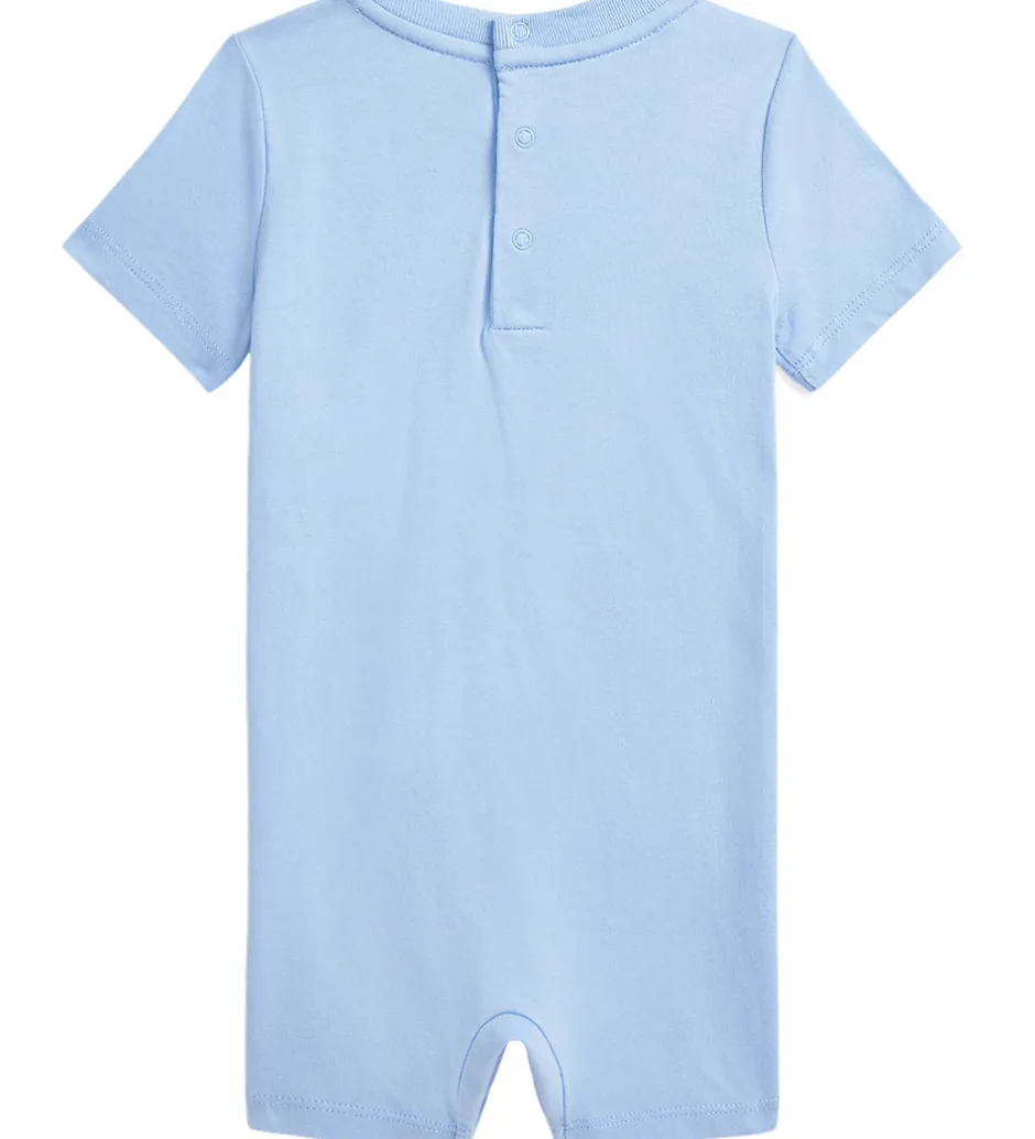Sommerdragter*Polo Ralph Lauren Sommerdragt - Lyseblå m. Bamse