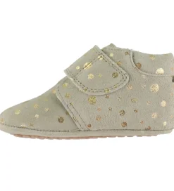 Børn Pom Pom Skindfutter - Beginners Velcro - Noos - Gold Dot
