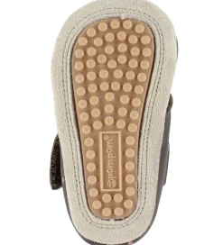Begyndersko*Pom Pom Skindfutter - Beginners Velcro - Heart AOP
