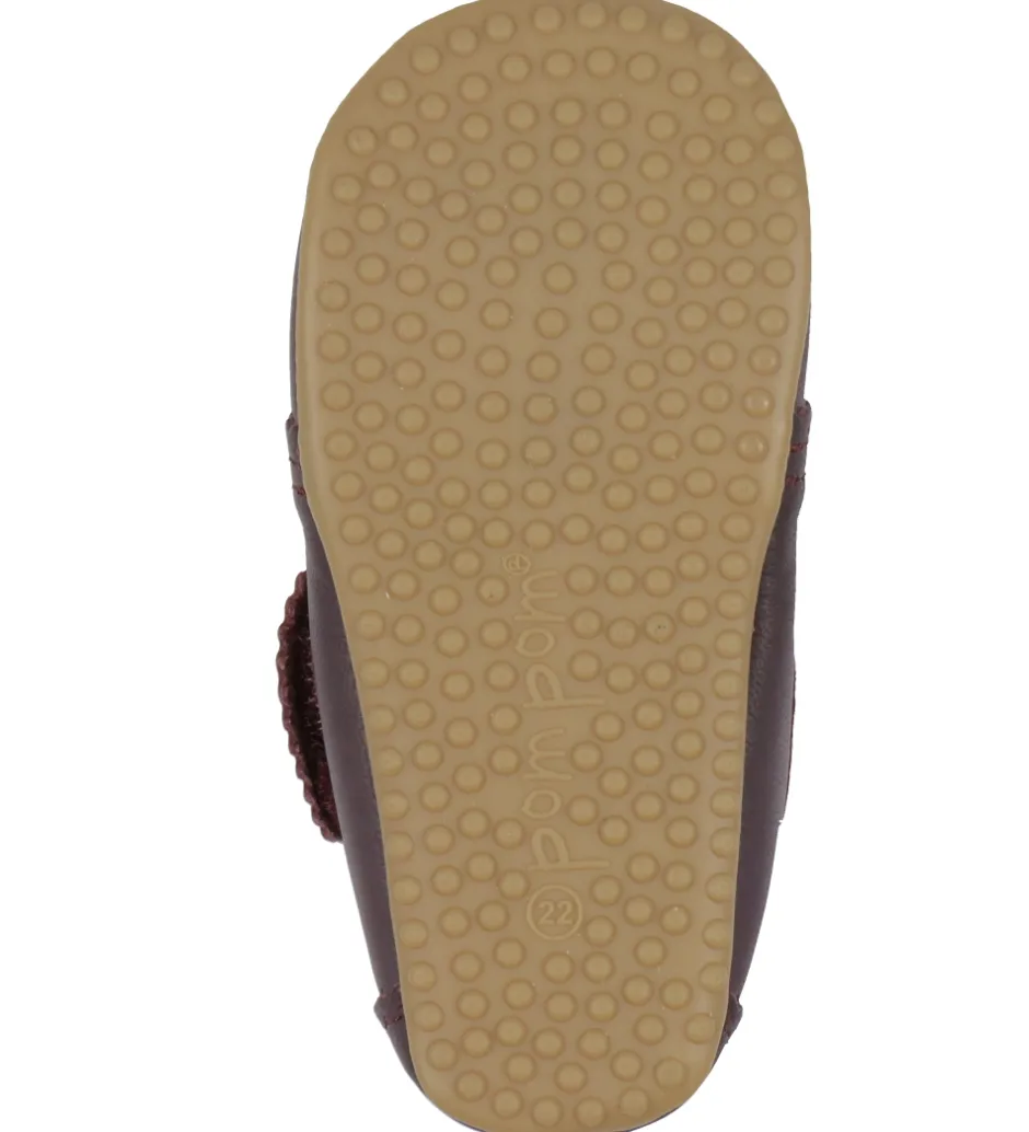 Skindfutter*Pom Pom Skindfutter - Beginners Velcro Scallops - Dark Burgendy