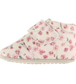 Begyndersko*Pom Pom Skindfutter - Beginners Velcro - Autumn Anemone AOP