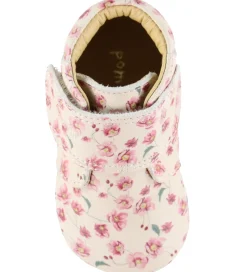Begyndersko*Pom Pom Skindfutter - Beginners Velcro - Autumn Anemone AOP