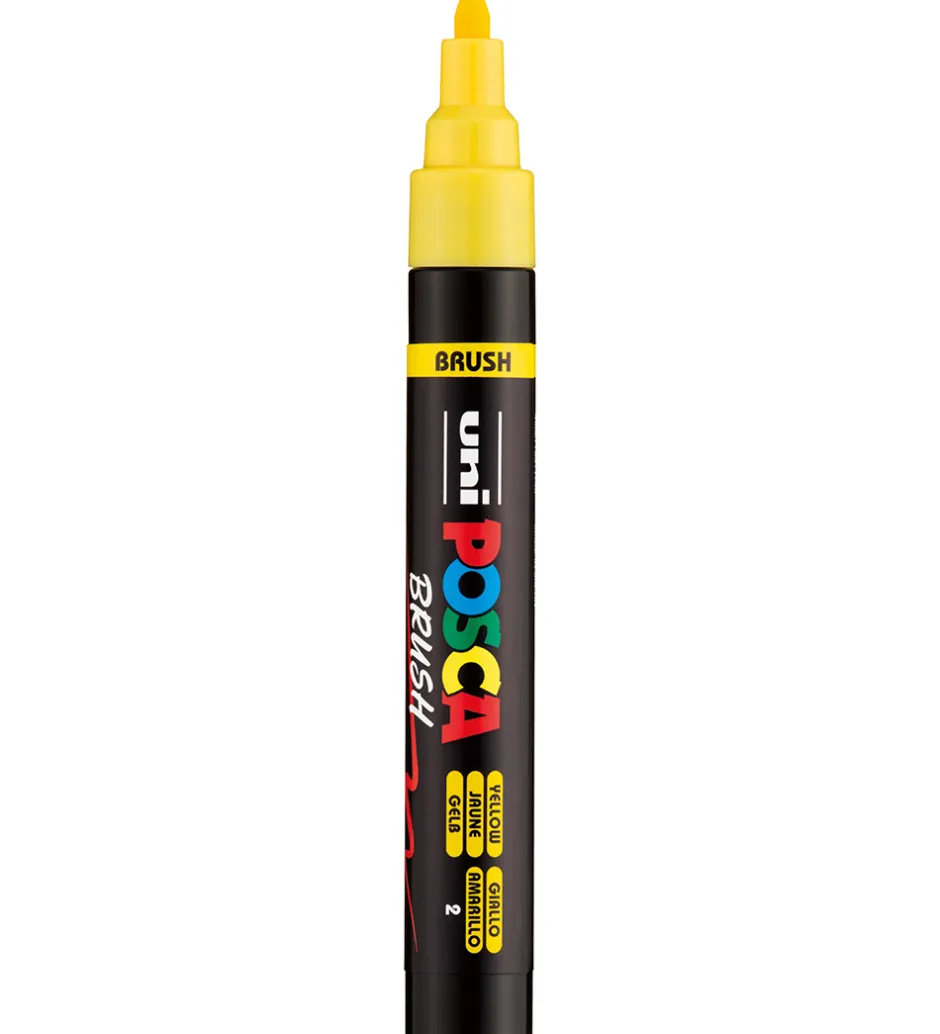 Tuscher Og Farver|Kreativ Leg*Posca Tusch - PC-5BR - Gul