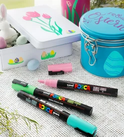 Tuscher Og Farver*Posca Tuscher - PC-3M - 4 stk. - Afdæmpede farver