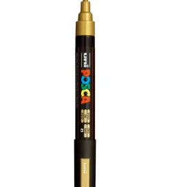 Posca Tuscher - PC-5M - 4 stk. - Sort/Hvid/Sølv/Guld