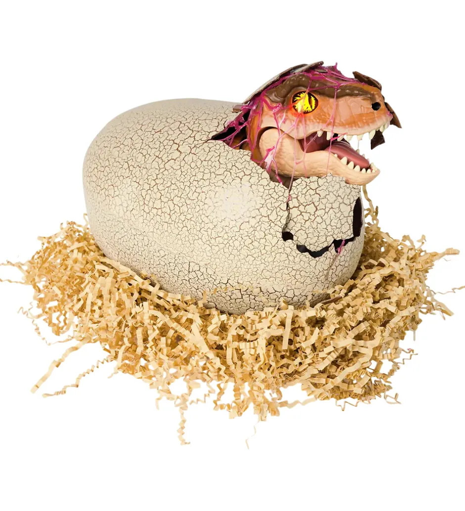 Jurassic World Primal Hatch Legetøj - Interactive Hatching Dino