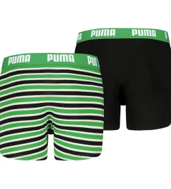 Børn Puma Boxershorts - Everyday - 2-pak - Grøn/Sort