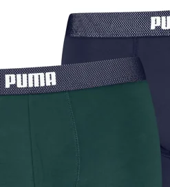 Børn Puma Boxershorts - 2-pak - Grøn/Navy