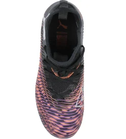 Puma Fodboldstøvler - Future 8 Match FG/AG Jr - Sort/Hvid/Glowin