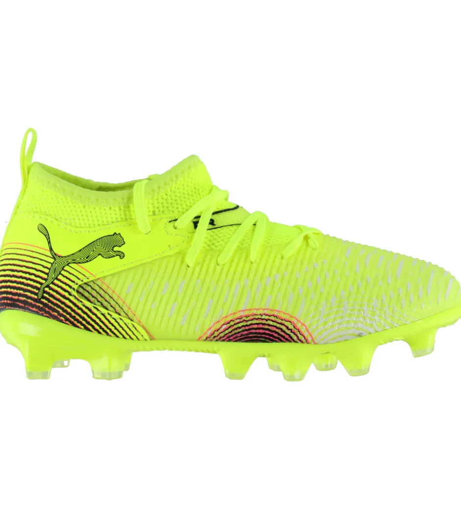 Puma Fodboldstøvler - Future 8 Match FG/AG Jr - Gul