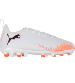 Fodboldstøvler - Kunst (Ag)|Fodboldstøvler - Græs (Fg)*Puma Fodboldstøvler - Future 8 Play MG Jr - Hvid/ Sort/Glowi