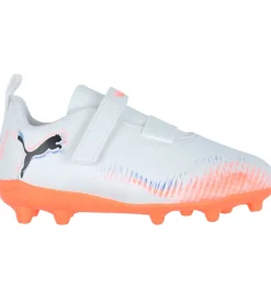 Puma Fodboldstøvler - Future 8 Play V FG/AG RB - White/ Blac