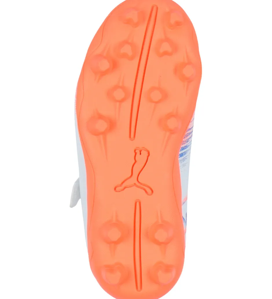 Puma Fodboldstøvler - Future 8 Play V FG/AG RB - White/ Blac