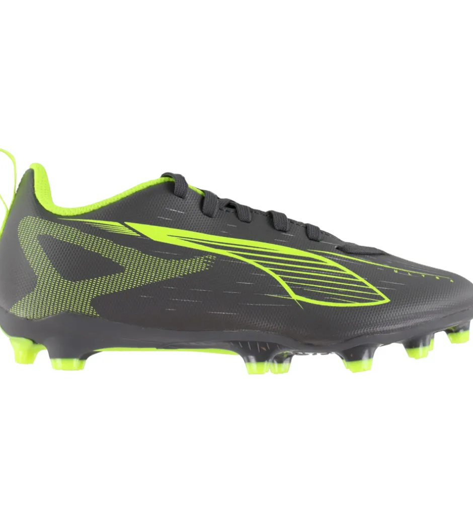 Fodboldstøvler - Græs (Fg)*Puma Fodboldstøvler - Ultra 5 Play FG/AG Jr - Silver Yellow/Aged