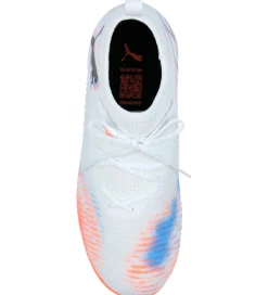Puma Indendørssko - Future 8 Match IT+Mid - White/ Black/Glo