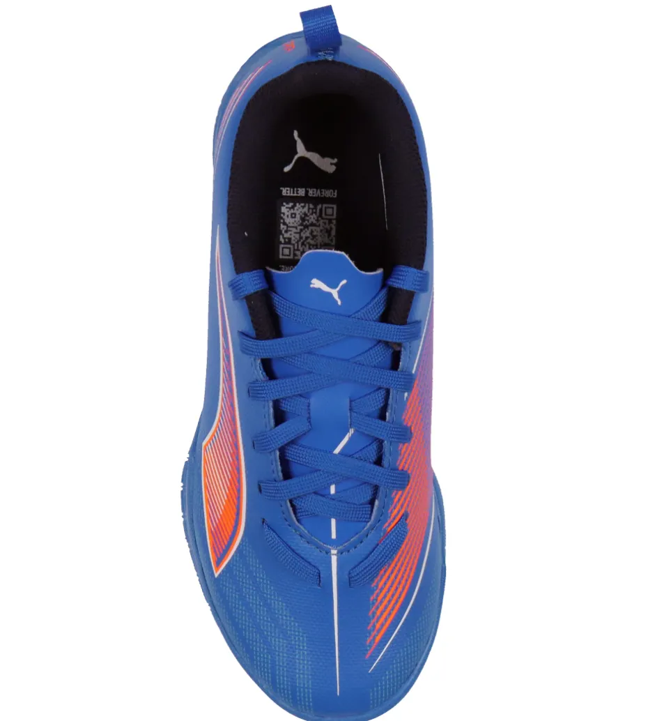Indendørssko|Fodboldstøvler - Indendørs (Ic)*Puma Indendørssko - Ultra 6 Play IT Jr - Ultra Blue/White/Glow