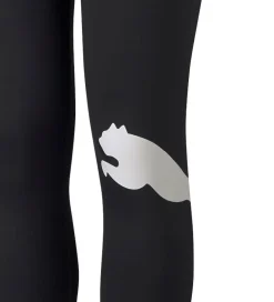 Gymnastiktøj*Puma Leggings - Active - Sort m.Hvid Logo