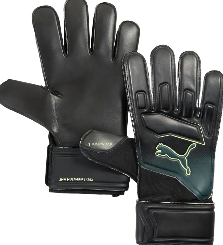 Fodbold*Puma Målmandshandsker - Ultra Play - Black/Fizzy Light/Gree