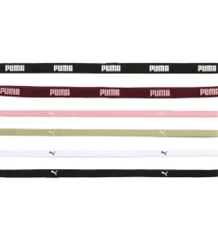 Puma Pandebånd - 6-pak - Ruby Shimmer/Pink/Lux Army