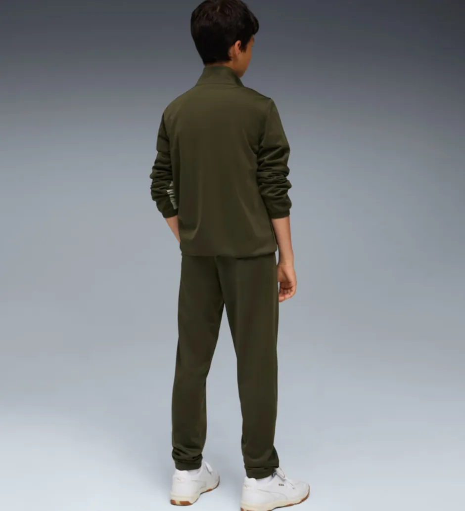 Træningssæt*Puma Træningssæt - Poly Colorblock - Dark Olive