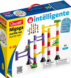 Kuglebaner*Quercetti Kuglebane - Migoga Marble Run Starter Set - 45 Dele -