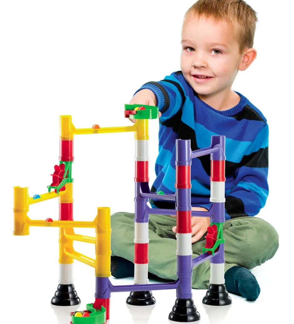 Kuglebaner*Quercetti Kuglebane - Migoga Marble Run Starter Set - 45 Dele -