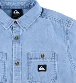 Børn Quiksilver Denimskjorte - Bozeman - Flint Stone